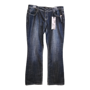 Kenzie Women's 30/30 Regular Rise Slim Fit Bootcut Talk Pretty To Me Jeans New